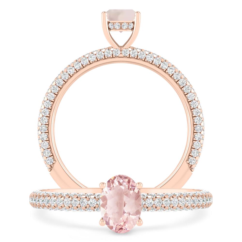 Rose Gold - Morganite