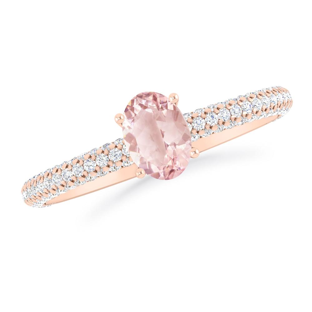 Rose Gold - Morganite