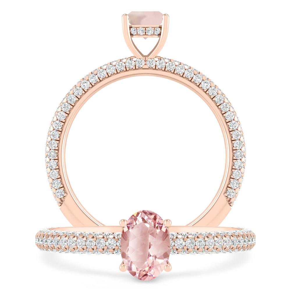 Rose Gold - Morganite