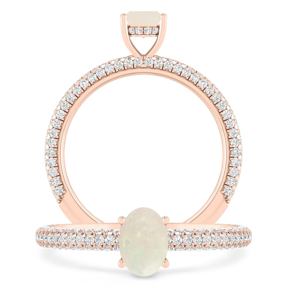 Rose Gold - Opal