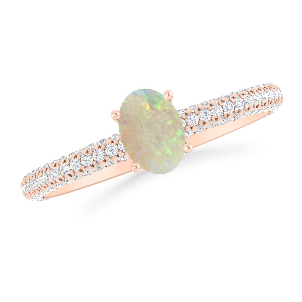 Rose Gold - Opal