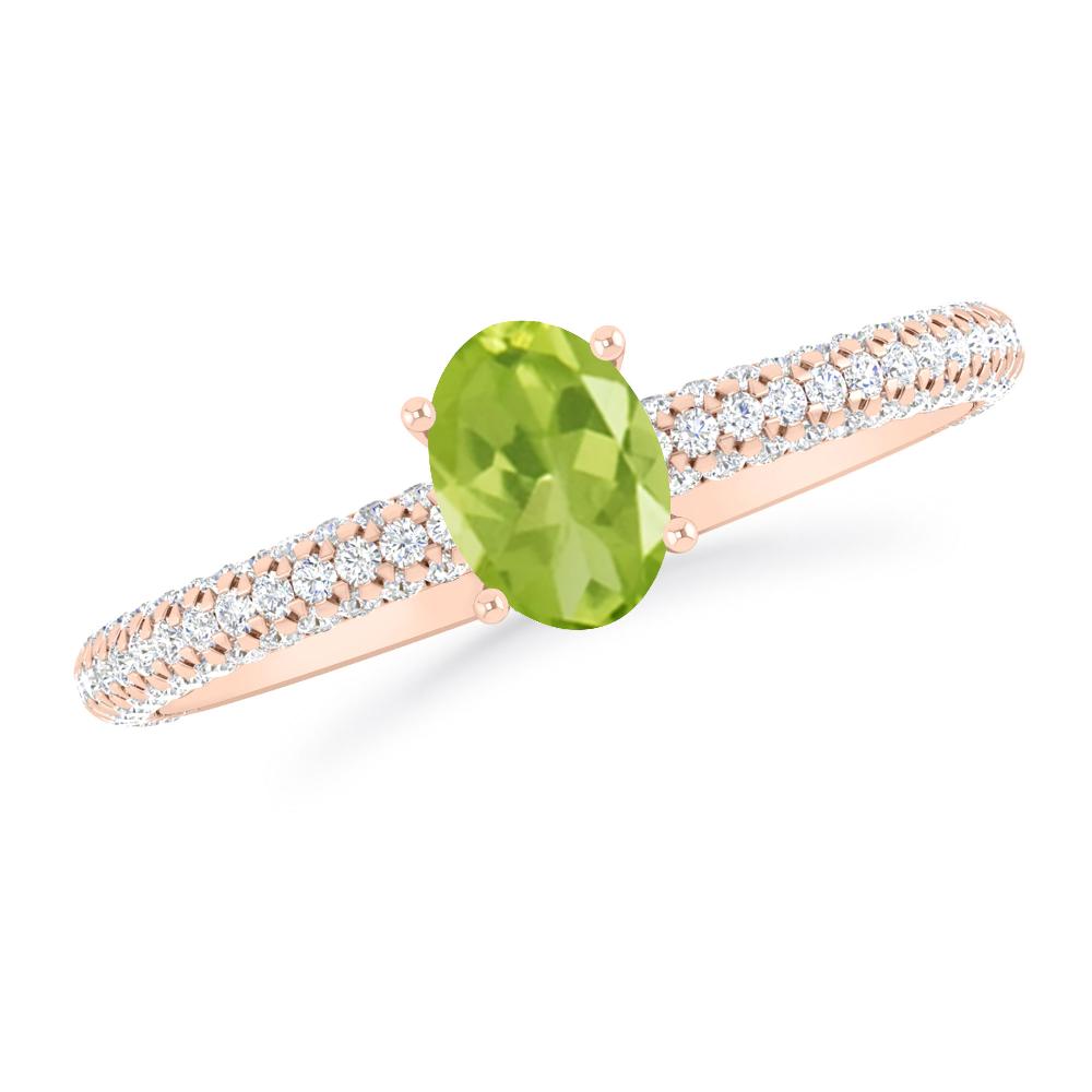 Rose Gold - Peridot