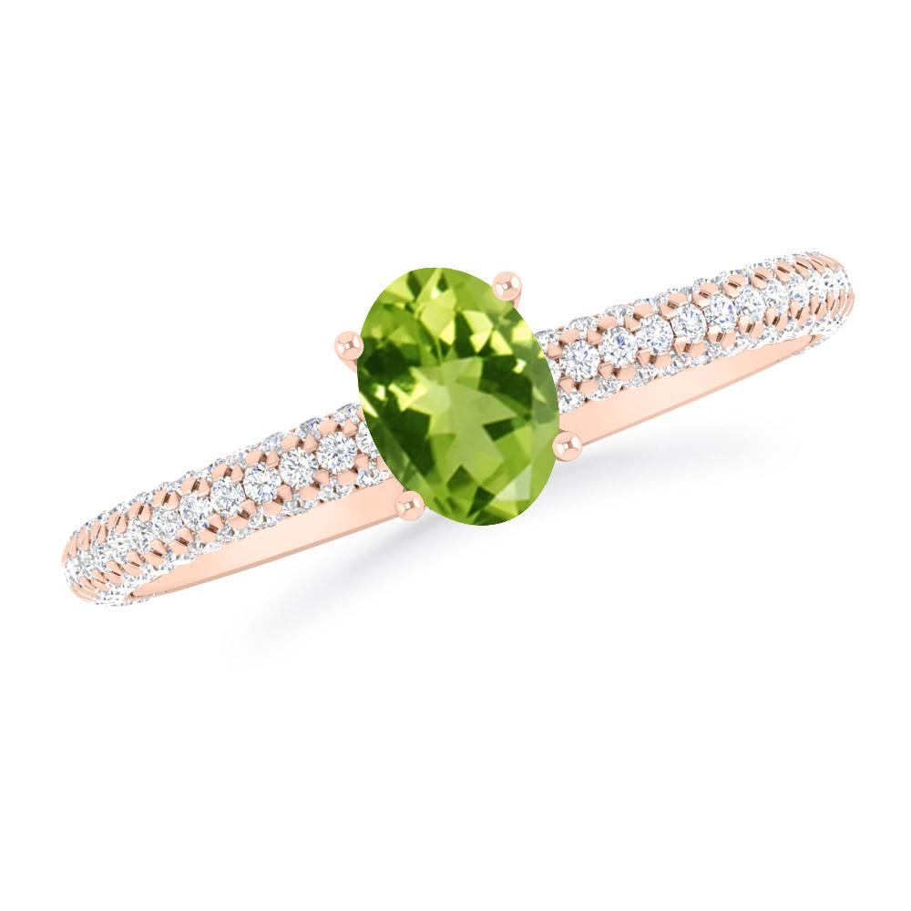 Rose Gold - Peridot