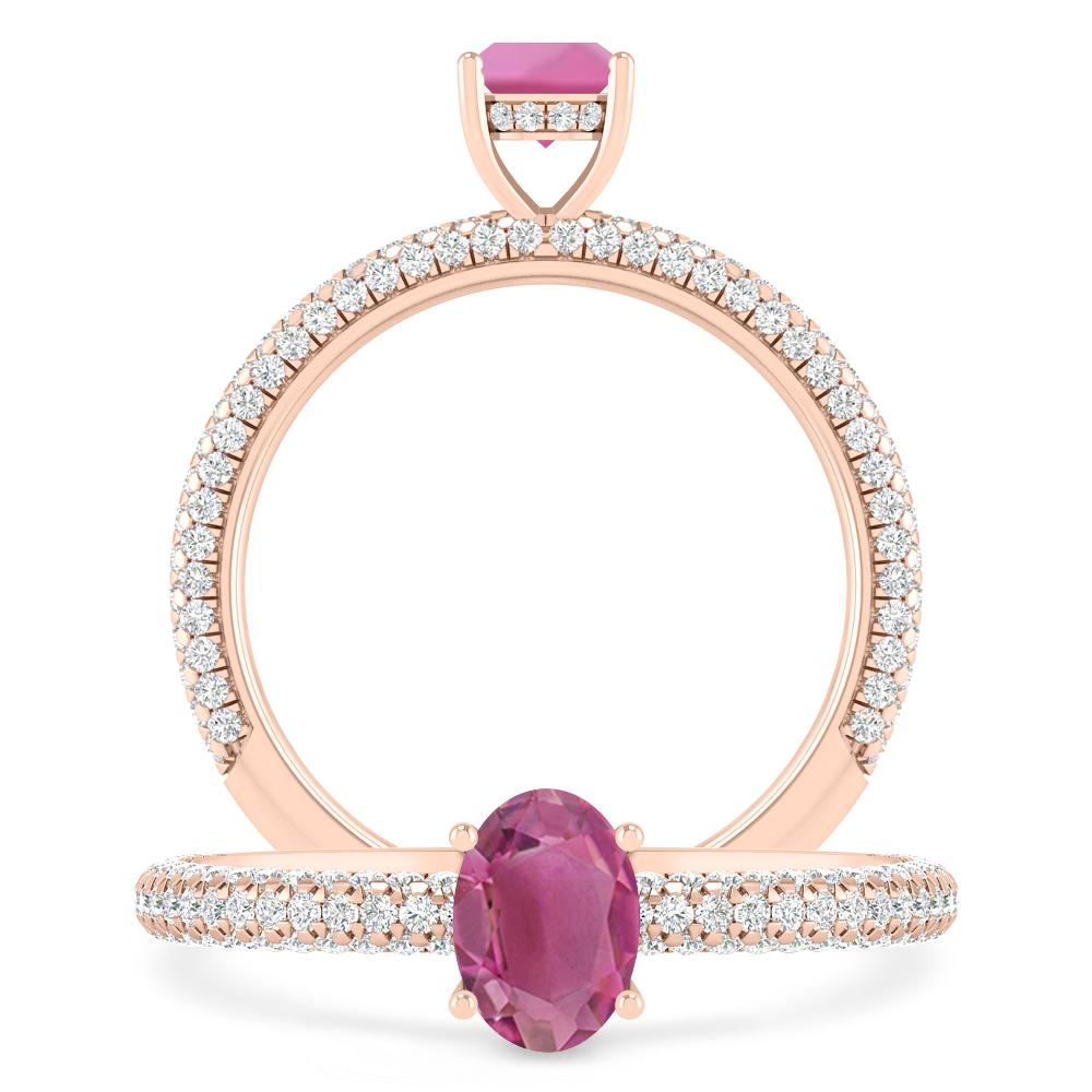 Rose Gold - Pink Tourmaline