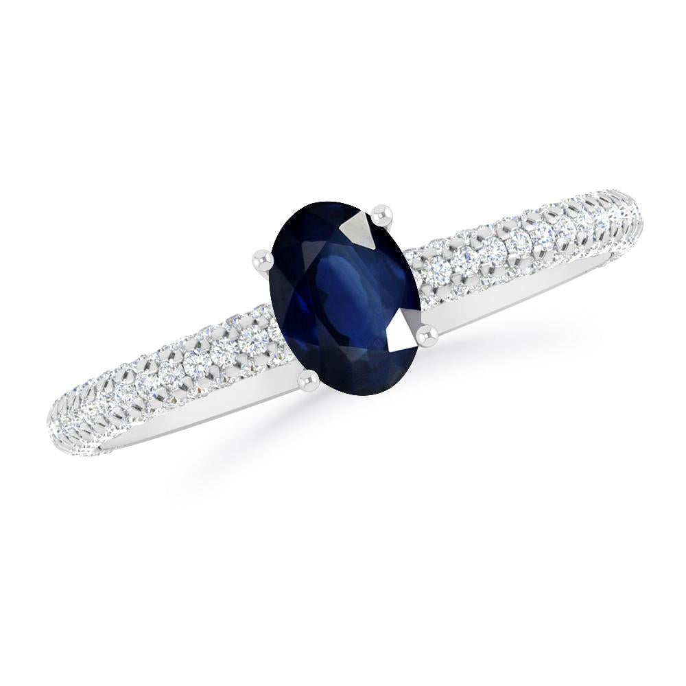 White Gold - Sapphire