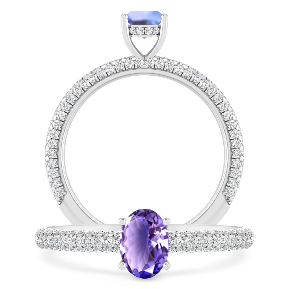 White Gold - Tanzanite