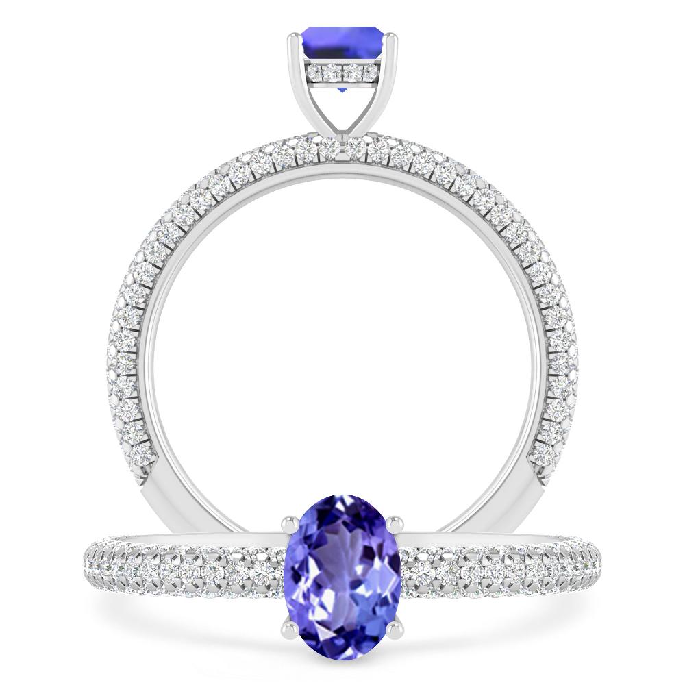 White Gold - Tanzanite