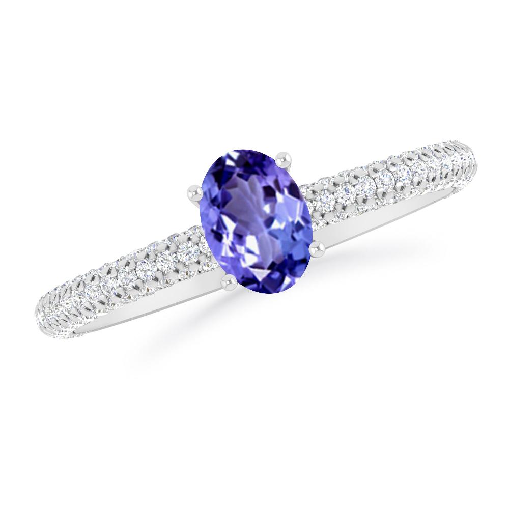 White Gold - Tanzanite