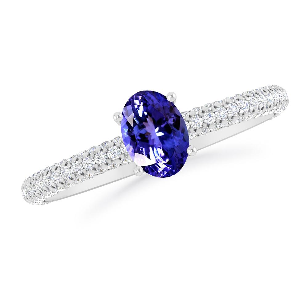 White Gold - Tanzanite