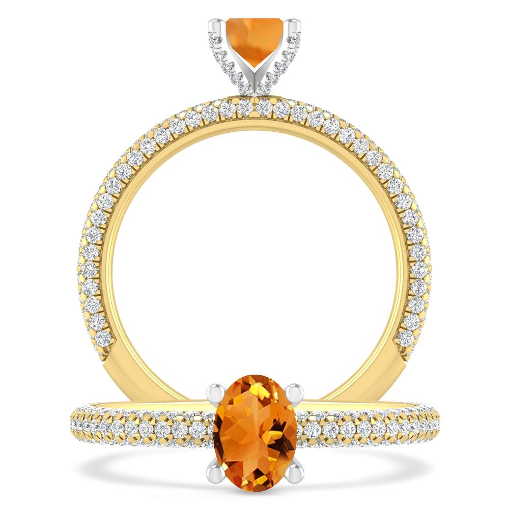 Yellow Gold - Citrine