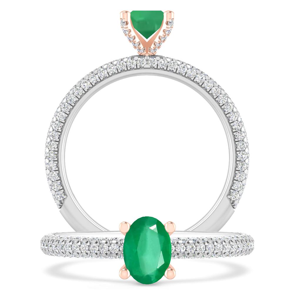 White Gold - Emerald