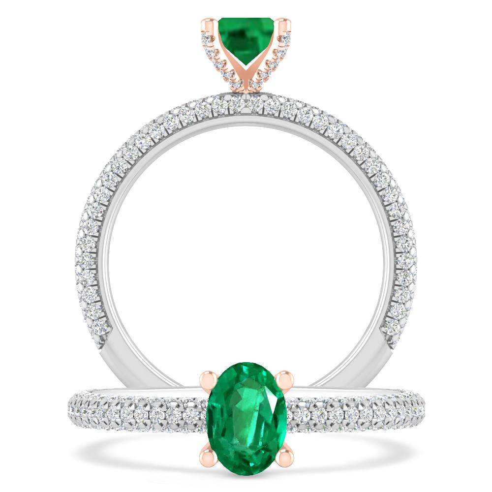 White Gold - Emerald