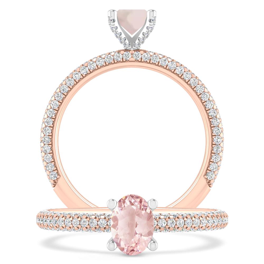 Rose Gold - Morganite