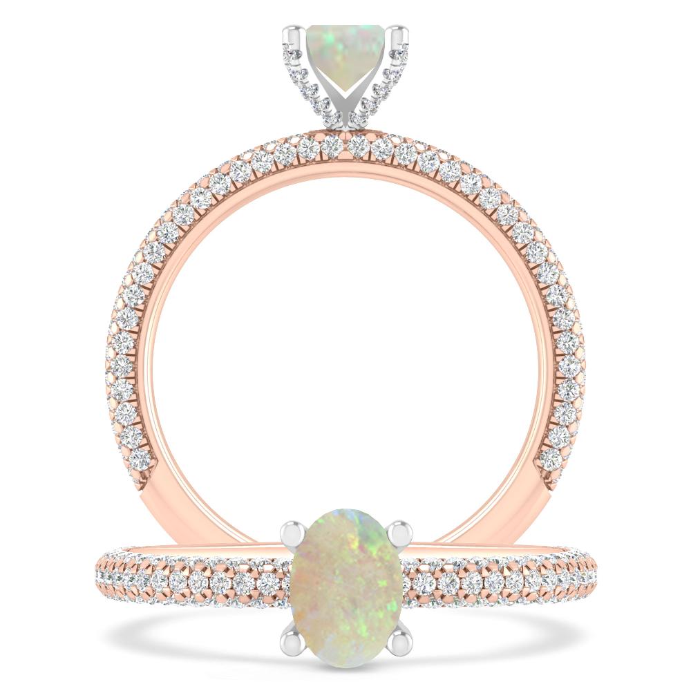 Rose Gold - Opal