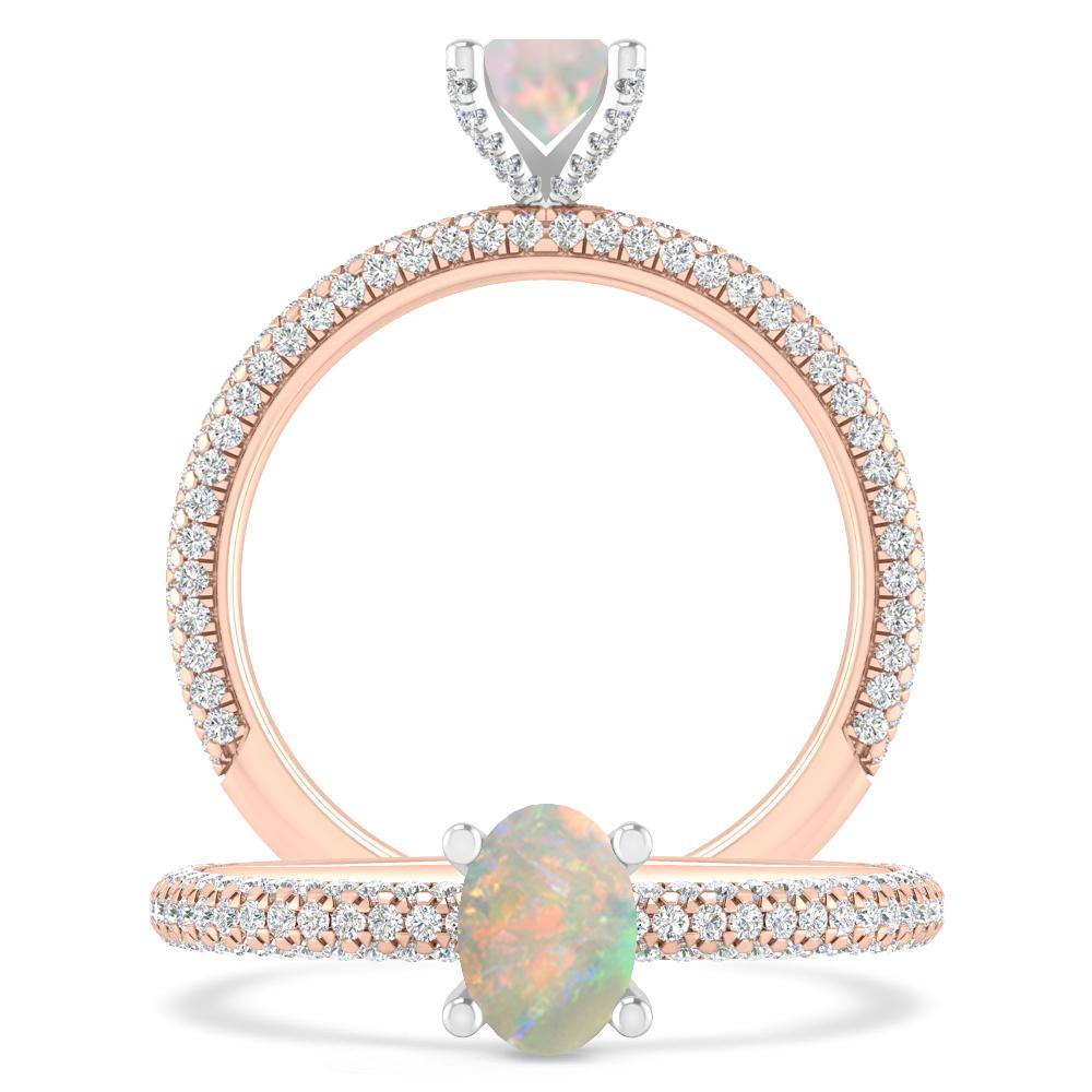 Rose Gold - Opal