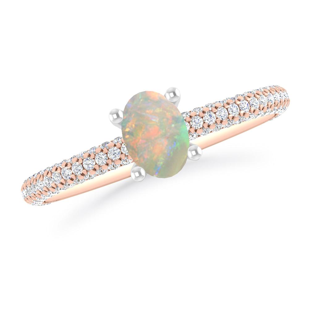 Rose Gold - Opal