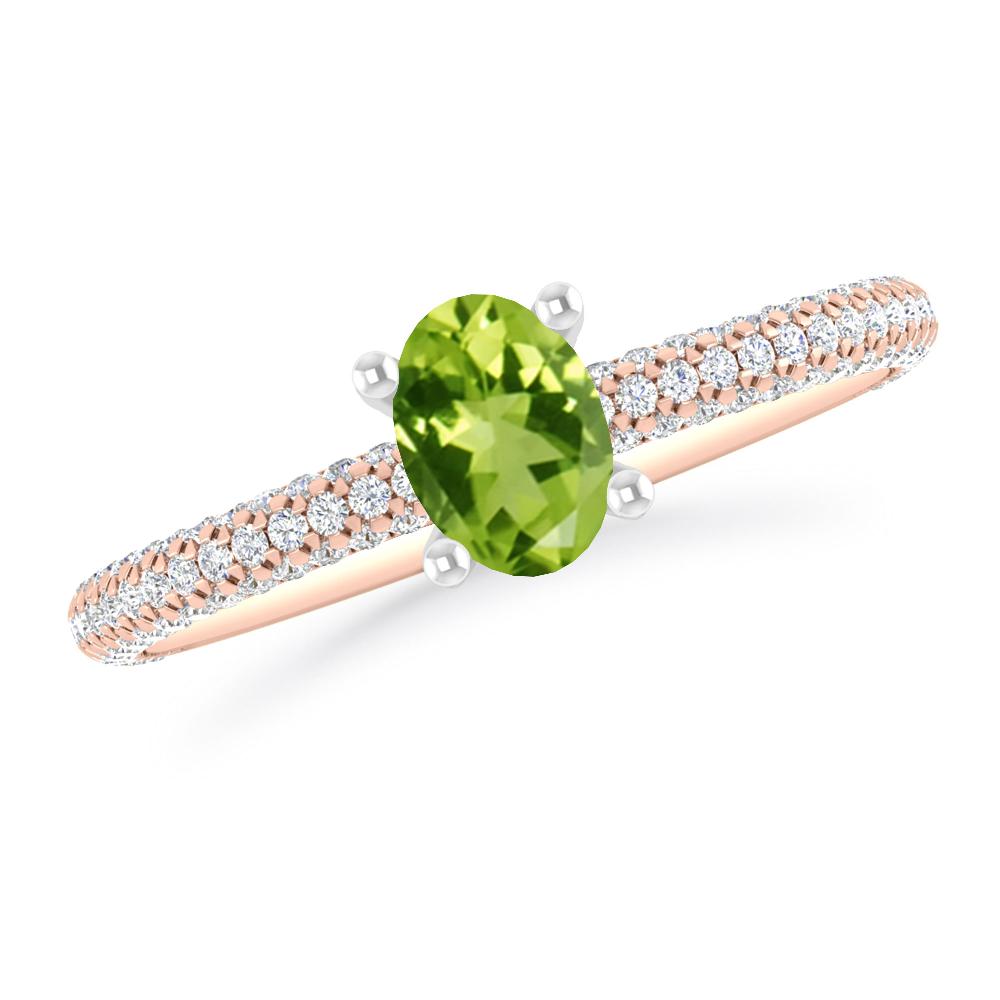 Rose Gold - Peridot