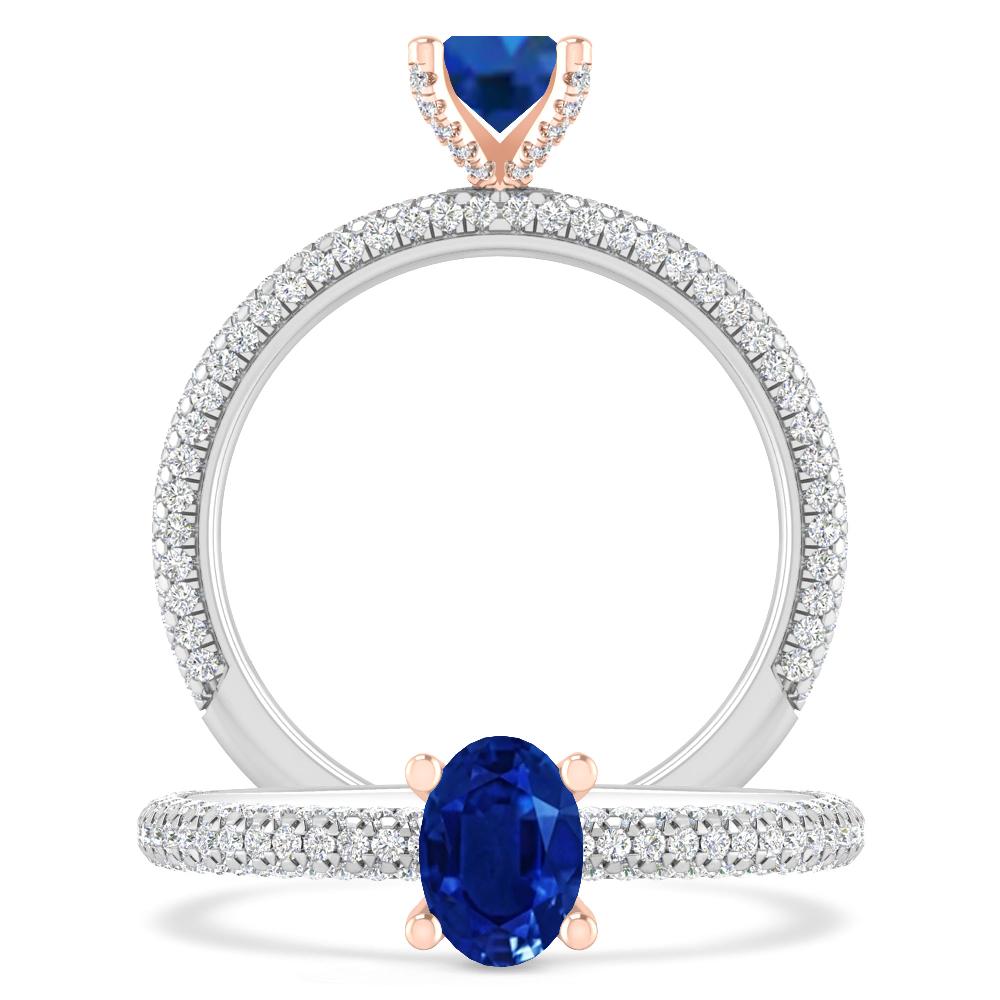 White Gold - Sapphire