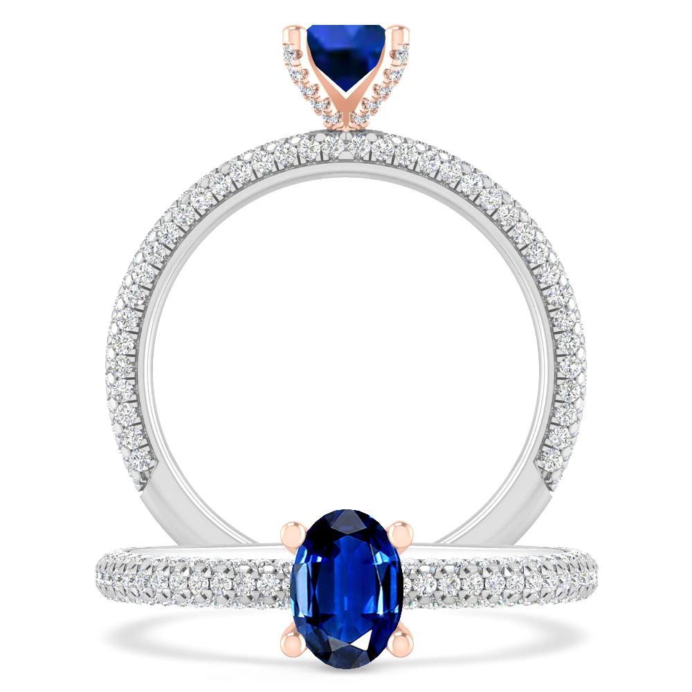 White Gold - Sapphire