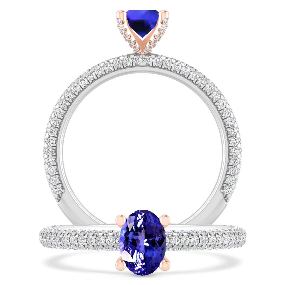 White Gold - Tanzanite