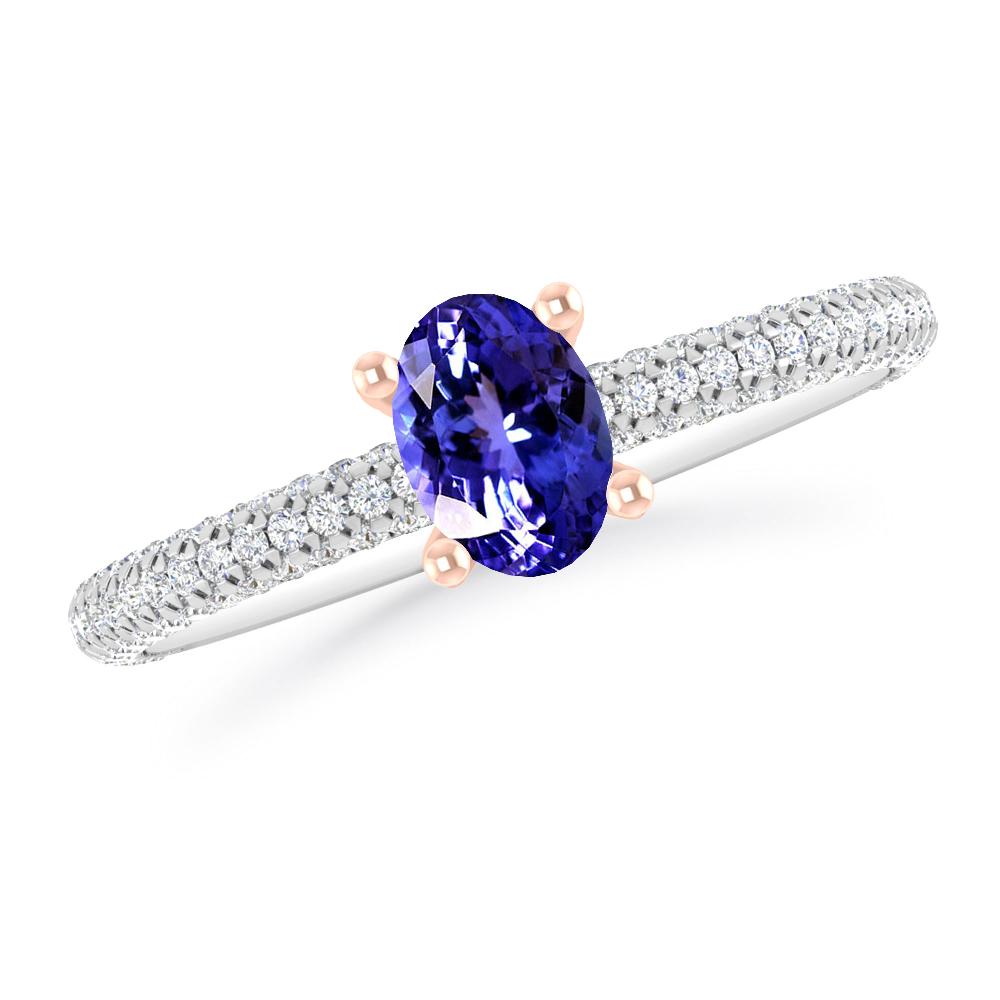 White Gold - Tanzanite