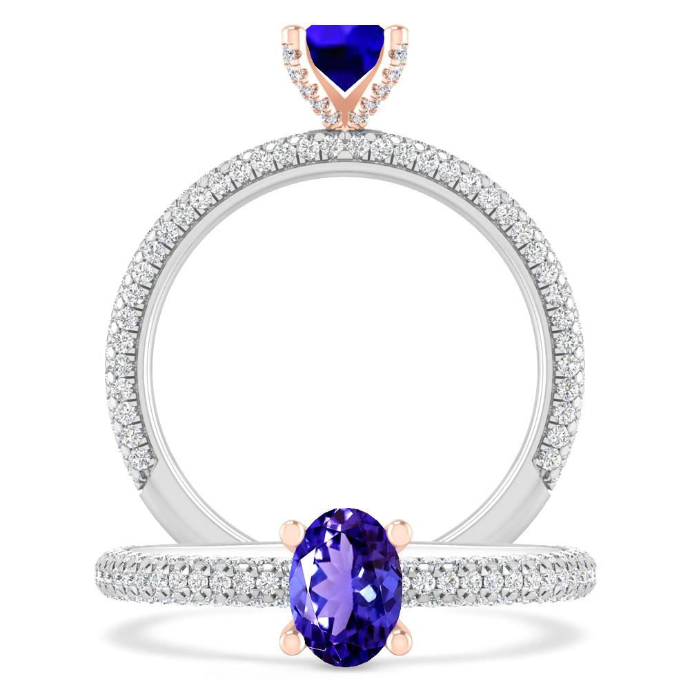 White Gold - Tanzanite