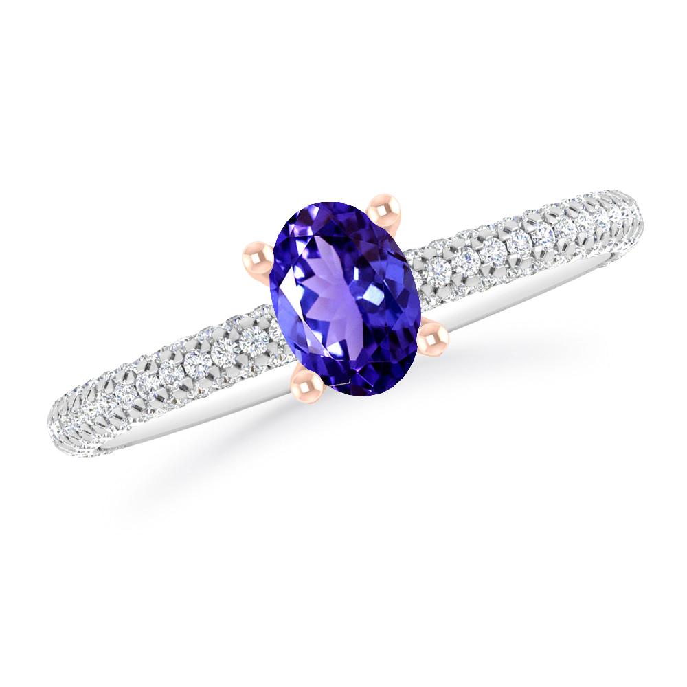 White Gold - Tanzanite