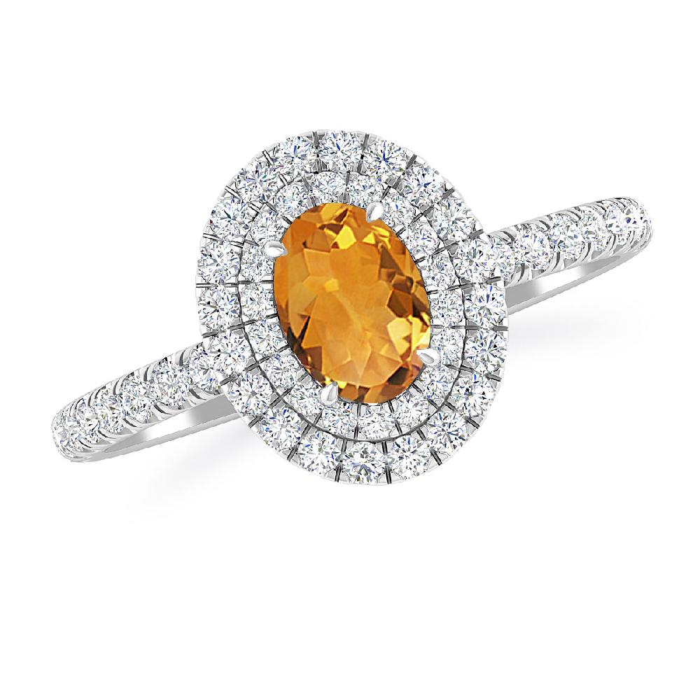 White Gold - Citrine