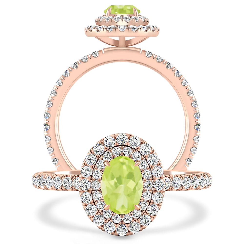 Rose Gold - Peridot
