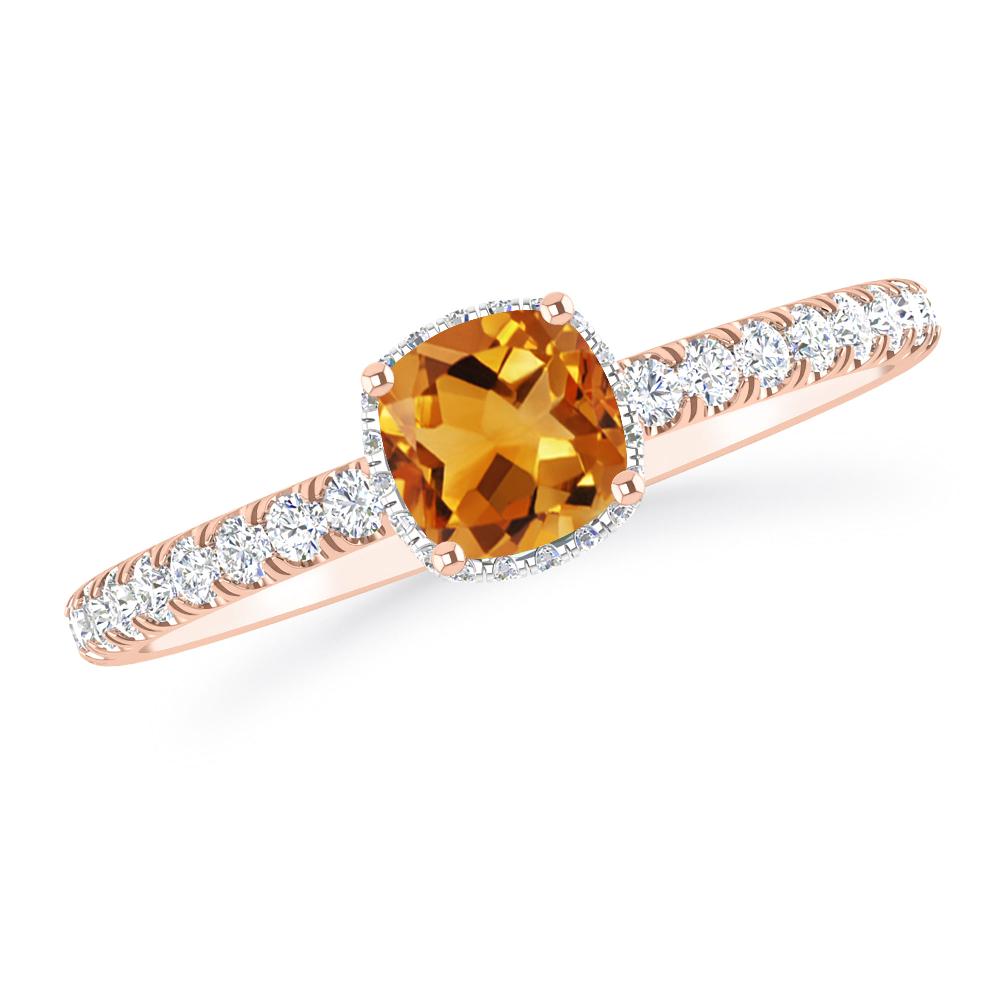 Rose Gold - Citrine