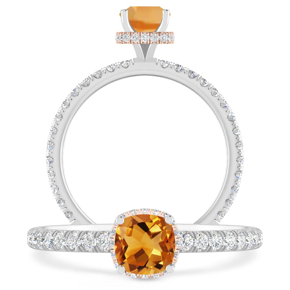 White Gold - Citrine