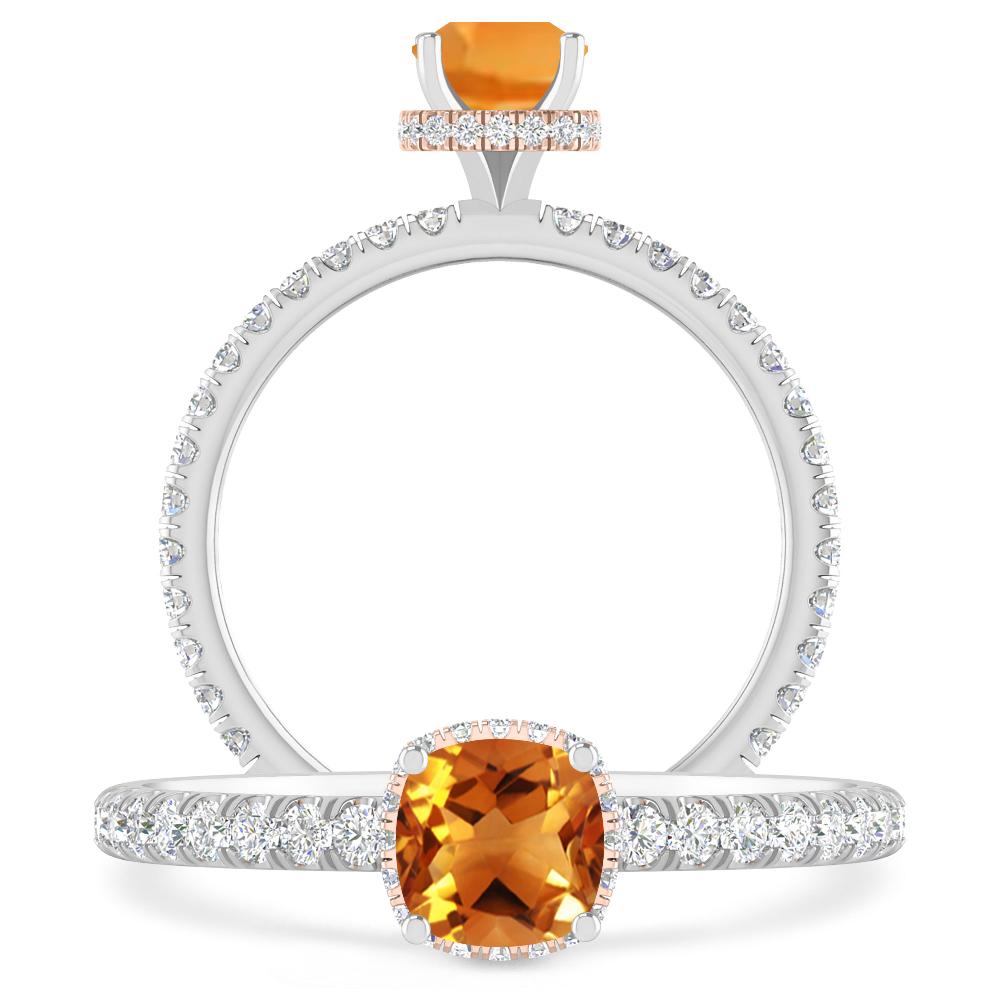 White Gold - Citrine