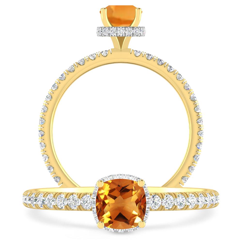 Yellow Gold - Citrine