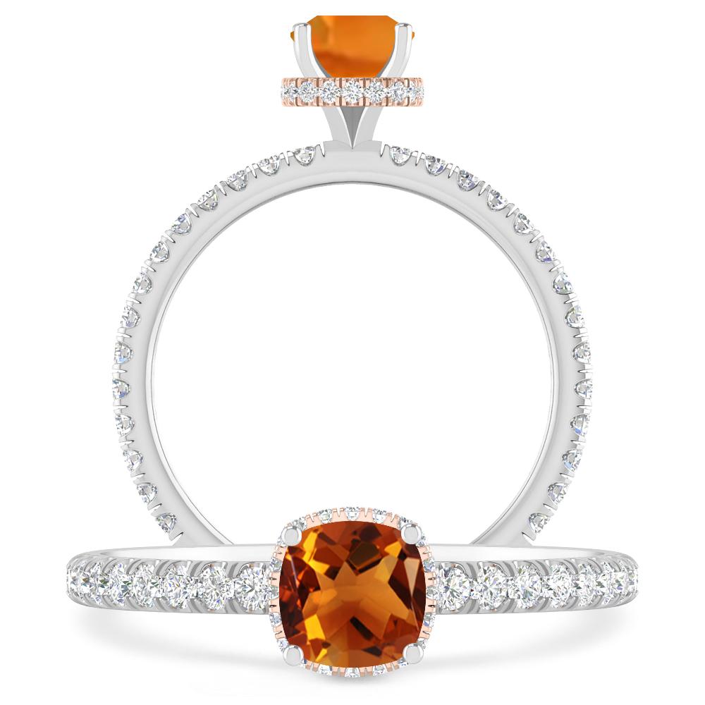 White Gold - Citrine