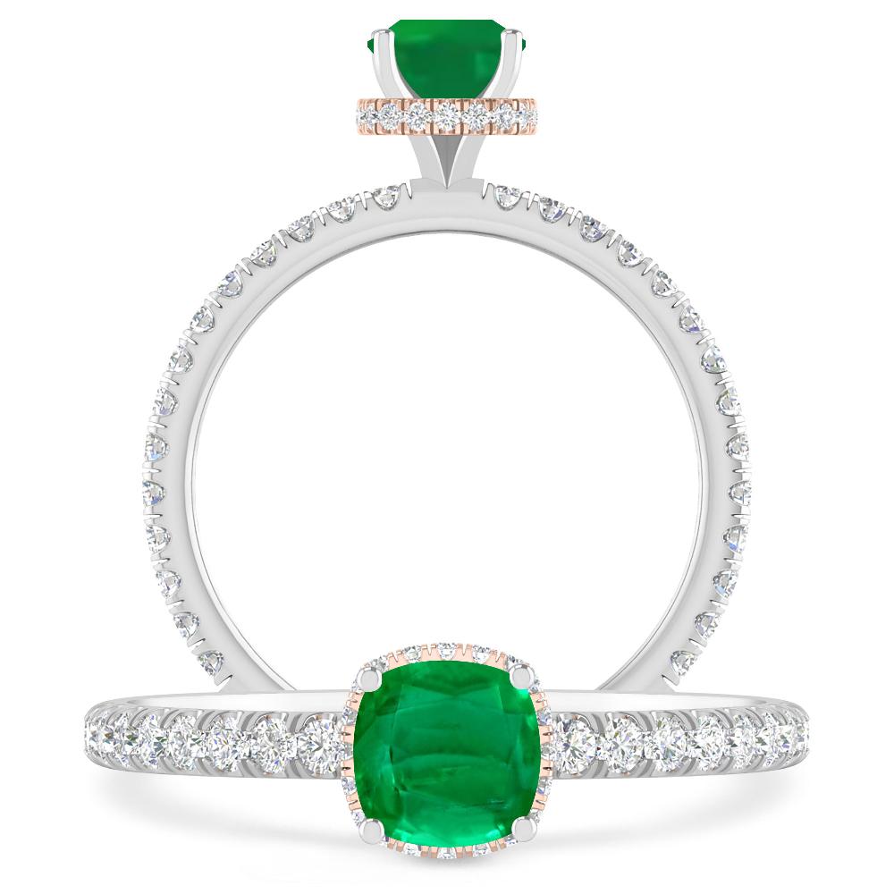 White Gold - Emerald