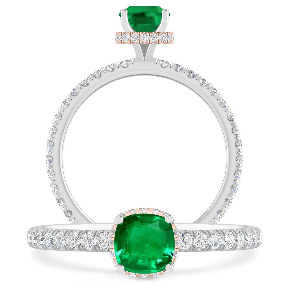 White Gold - Emerald