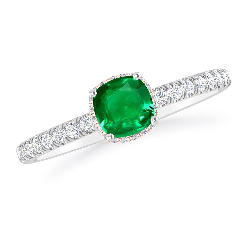 White Gold - Emerald