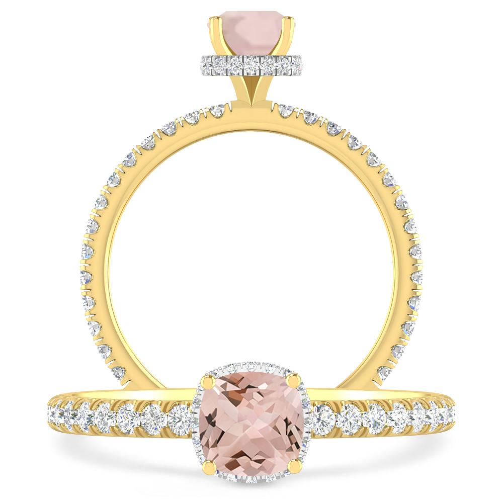 Yellow Gold - Morganite