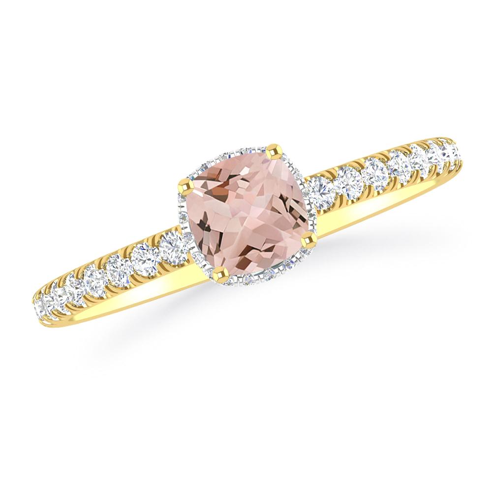 Yellow Gold - Morganite