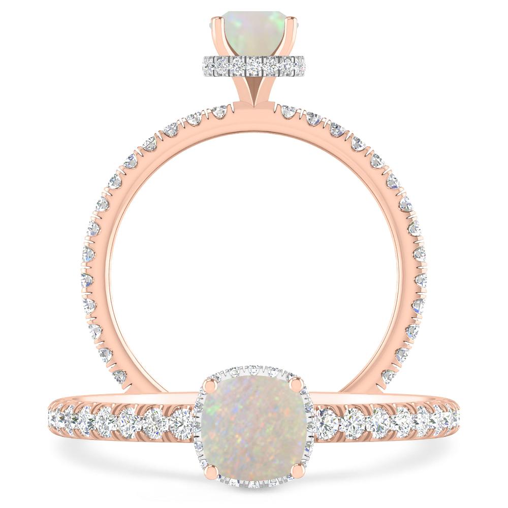 Rose Gold - Opal