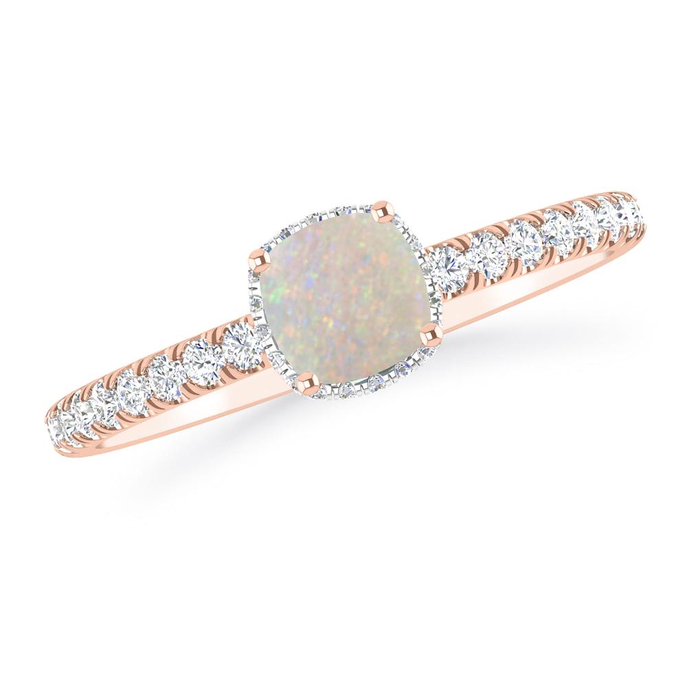 Rose Gold - Opal