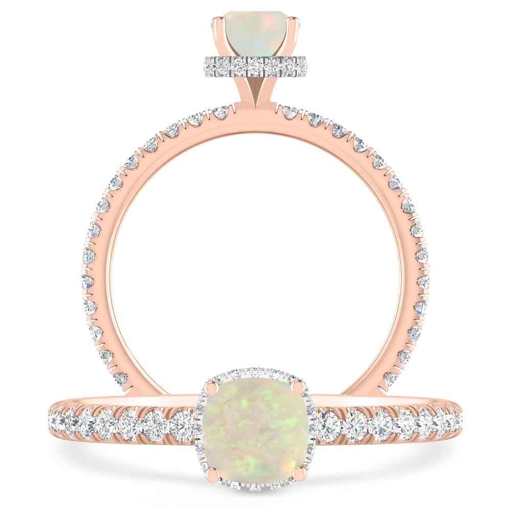 Rose Gold - Opal