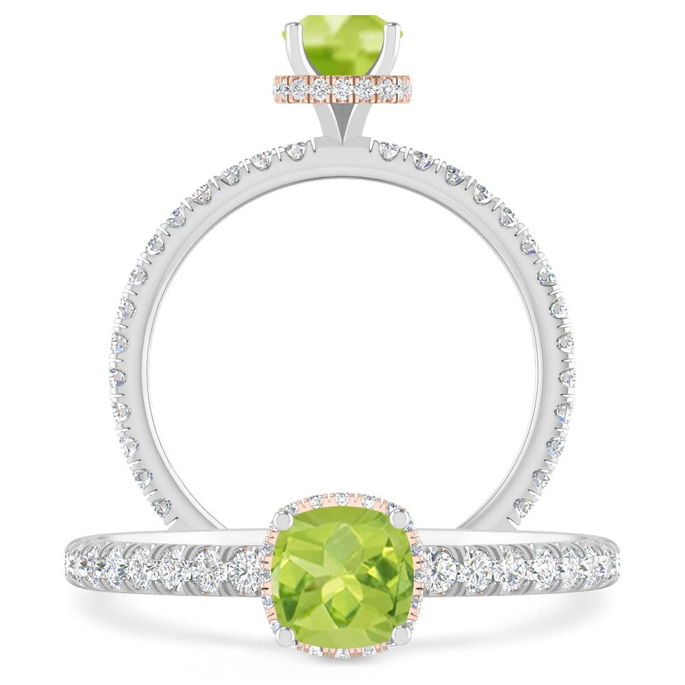 White Gold - Peridot