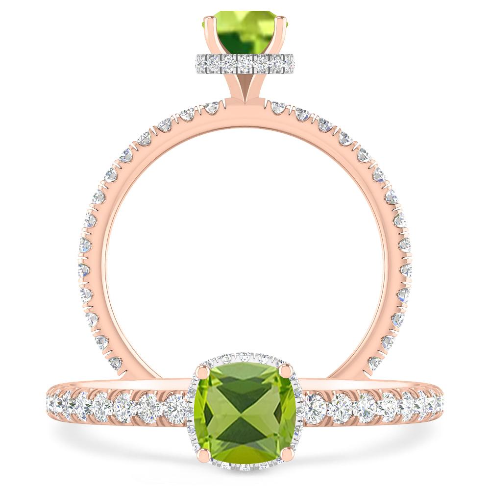 Rose Gold - Peridot