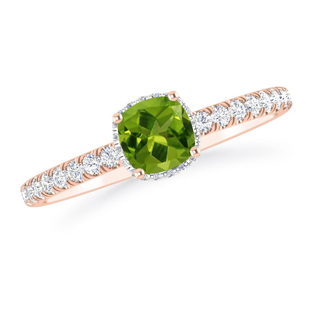 Rose Gold - Peridot