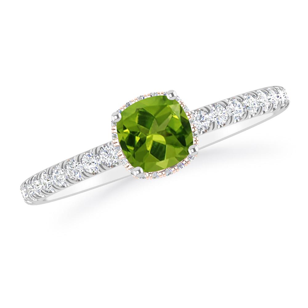 White Gold - Peridot