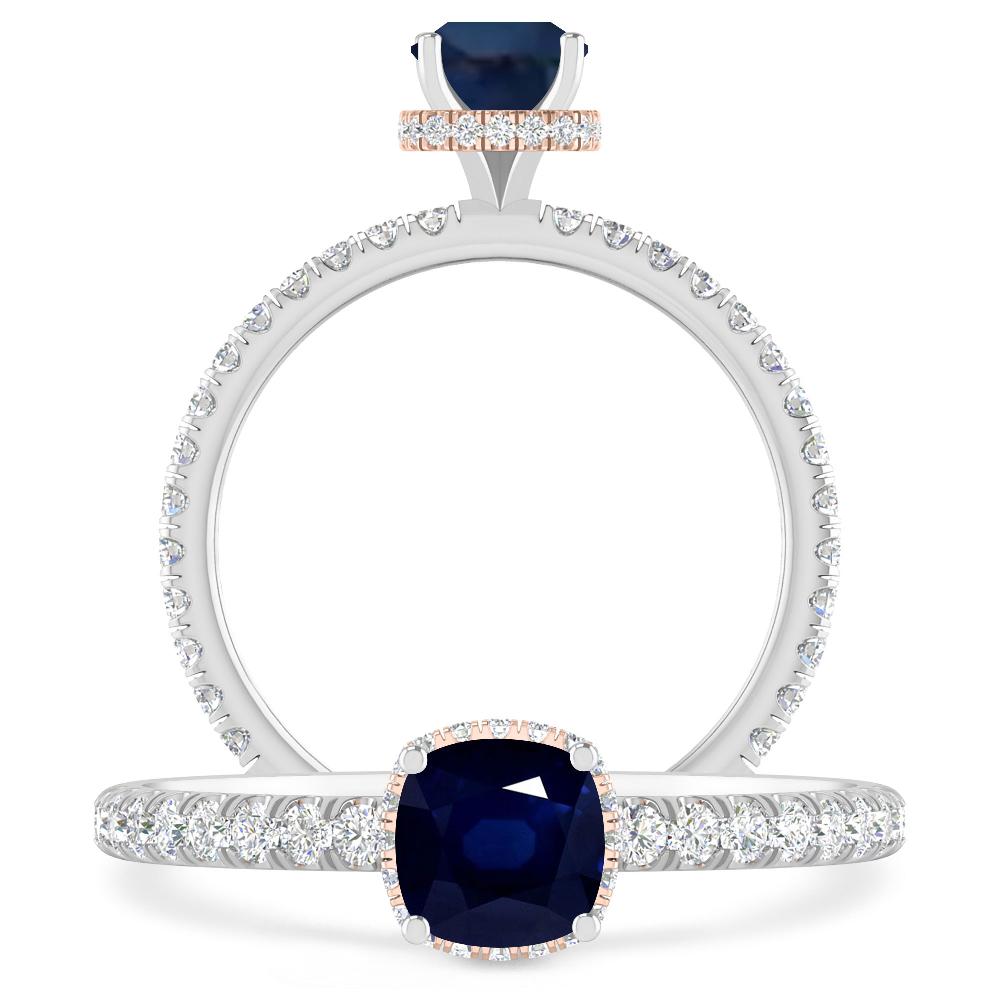 White Gold - Sapphire