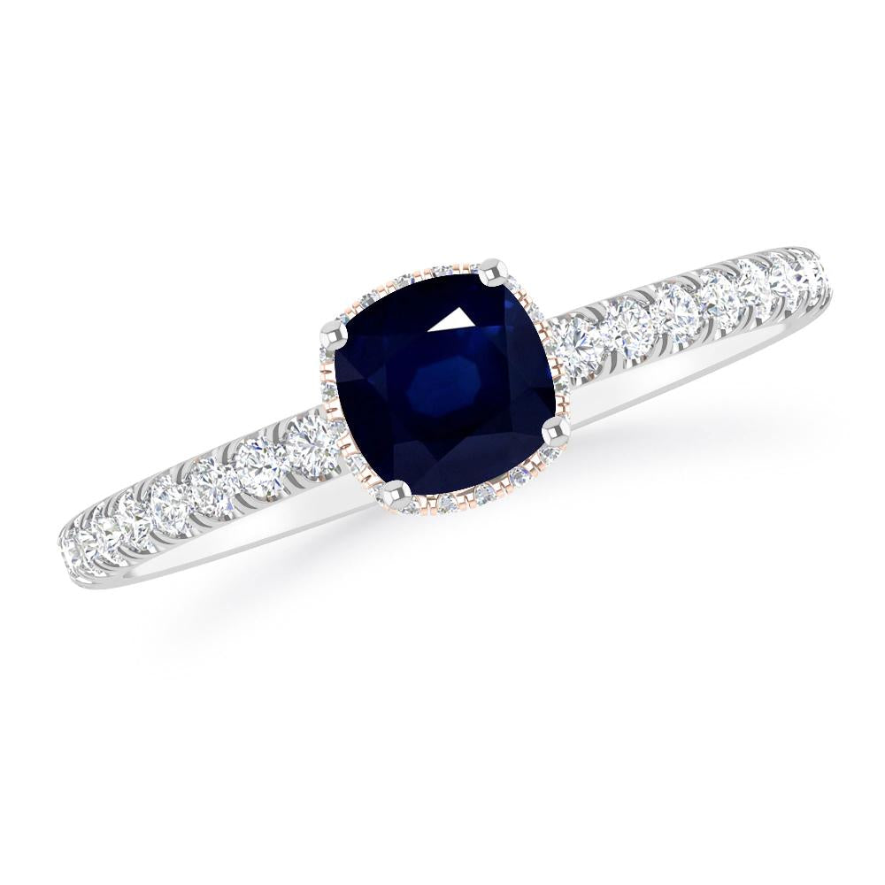 White Gold - Sapphire