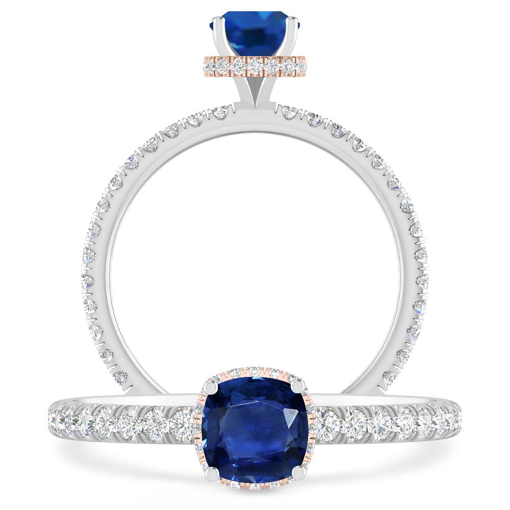 White Gold - Sapphire