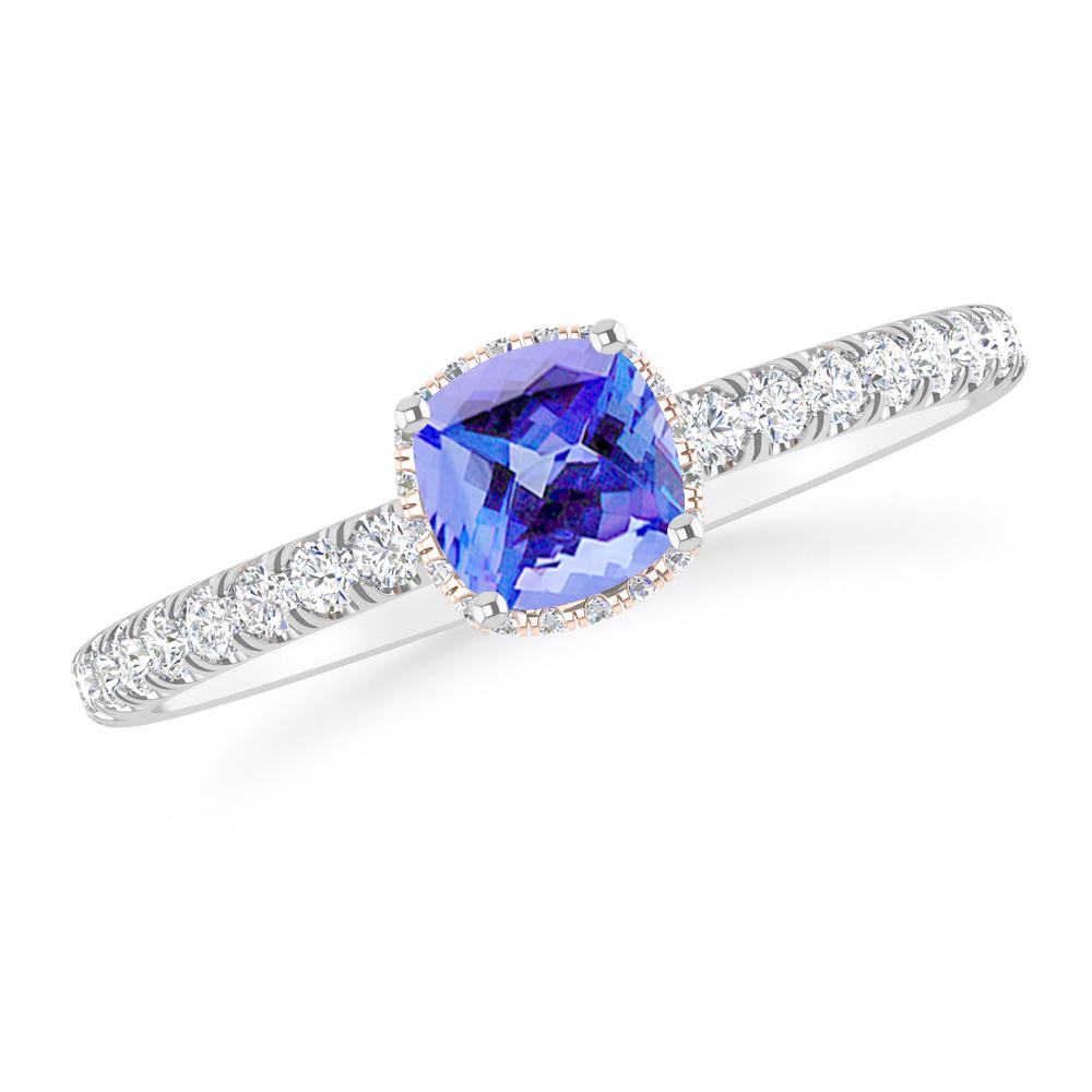 White Gold - Tanzanite